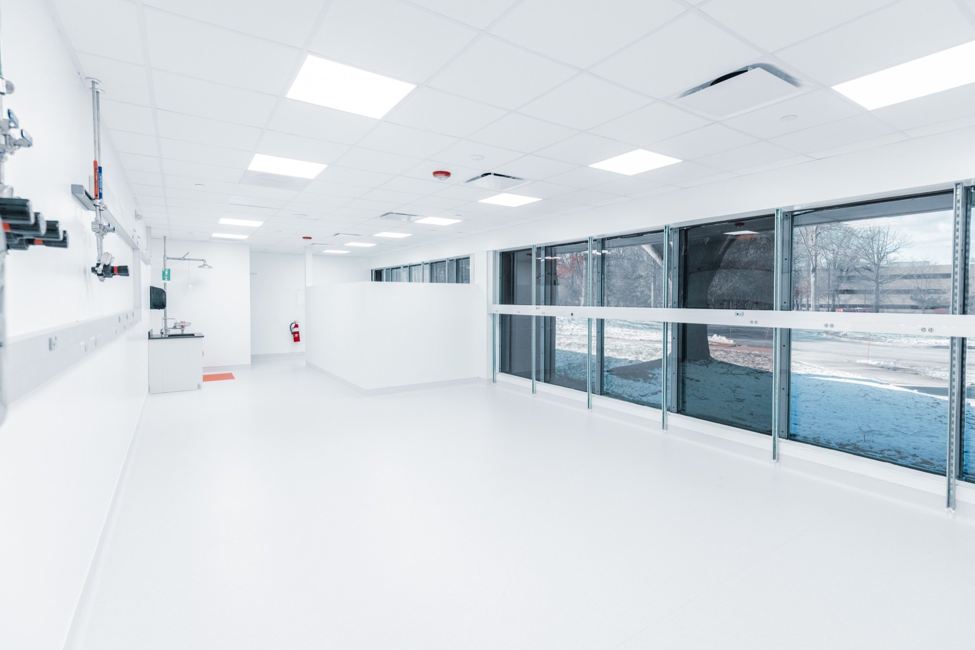 Open, light-filled cell therapy lab space at Made Scientific